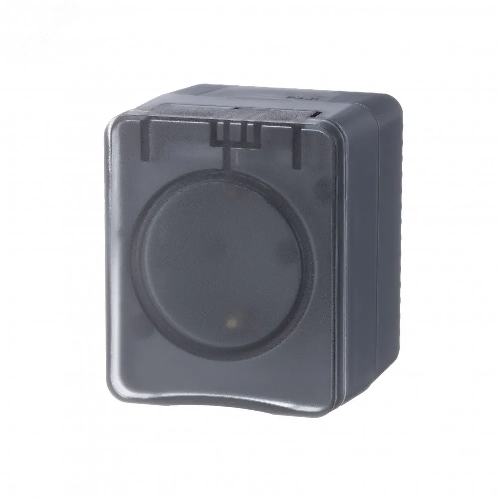 AtlasDesign Profi54 розетка с заземлением со шторками IP54 16А 250B, АНТРАЦИТ, Россия AtlasDesign Profi54 розетка с заземлением со шторками IP54 16А 250B, АНТРАЦИТ, Россия