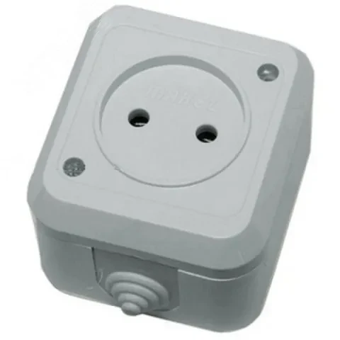 Nemliyer Розетка о/у без з/к серая 250В 16А IP20 Nemliyer Розетка о/у без з/к серая 250В 16А IP20