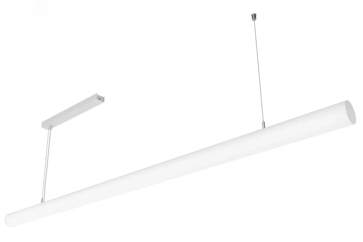 Светильник LED Effect iTUBE 80Вт 6300лм 4000К IP20 КСС Д подвесные, диаметром 80мм, DALI Светильник LED Effect iTUBE 80Вт 6300лм 4000К IP20 КСС Д подвесные, диаметром 80мм, DALI