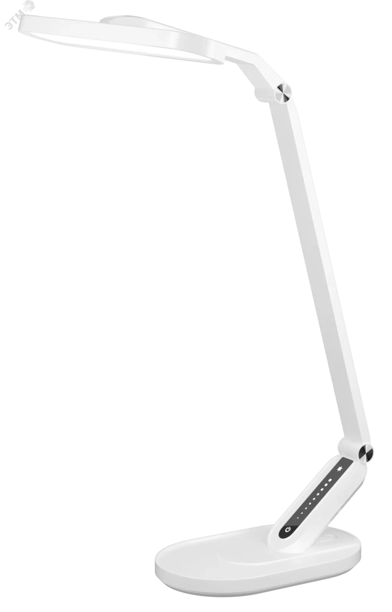Светильник настольный светодиодный сетевой TL-10DRU-W (10W) белый, USB зарядка Светильник настольный светодиодный сетевой TL-10DRU-W (10W) белый, USB зарядка