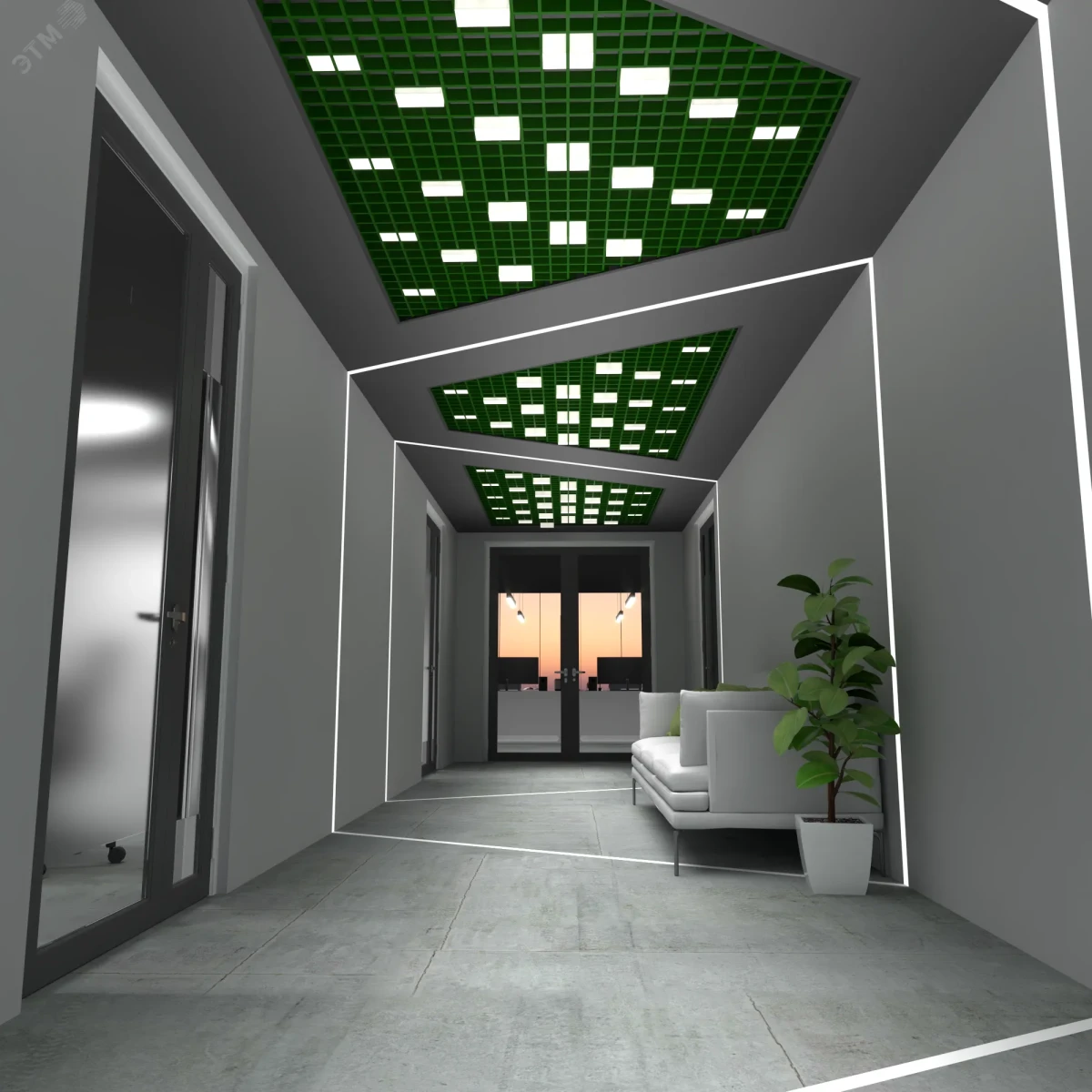Светодиодный светильник RVE-LBX-PLAZA-7510-1-GR (Квадрат Грильято 1шт 65х65х40мм 5,5Вт встраиваемый 4000K Белый) Светодиодный светильник RVE-LBX-PLAZA-7510-1-GR (Квадрат Грильято 1шт 65х65х40мм 5,5Вт встраиваемый 4000K Белый)