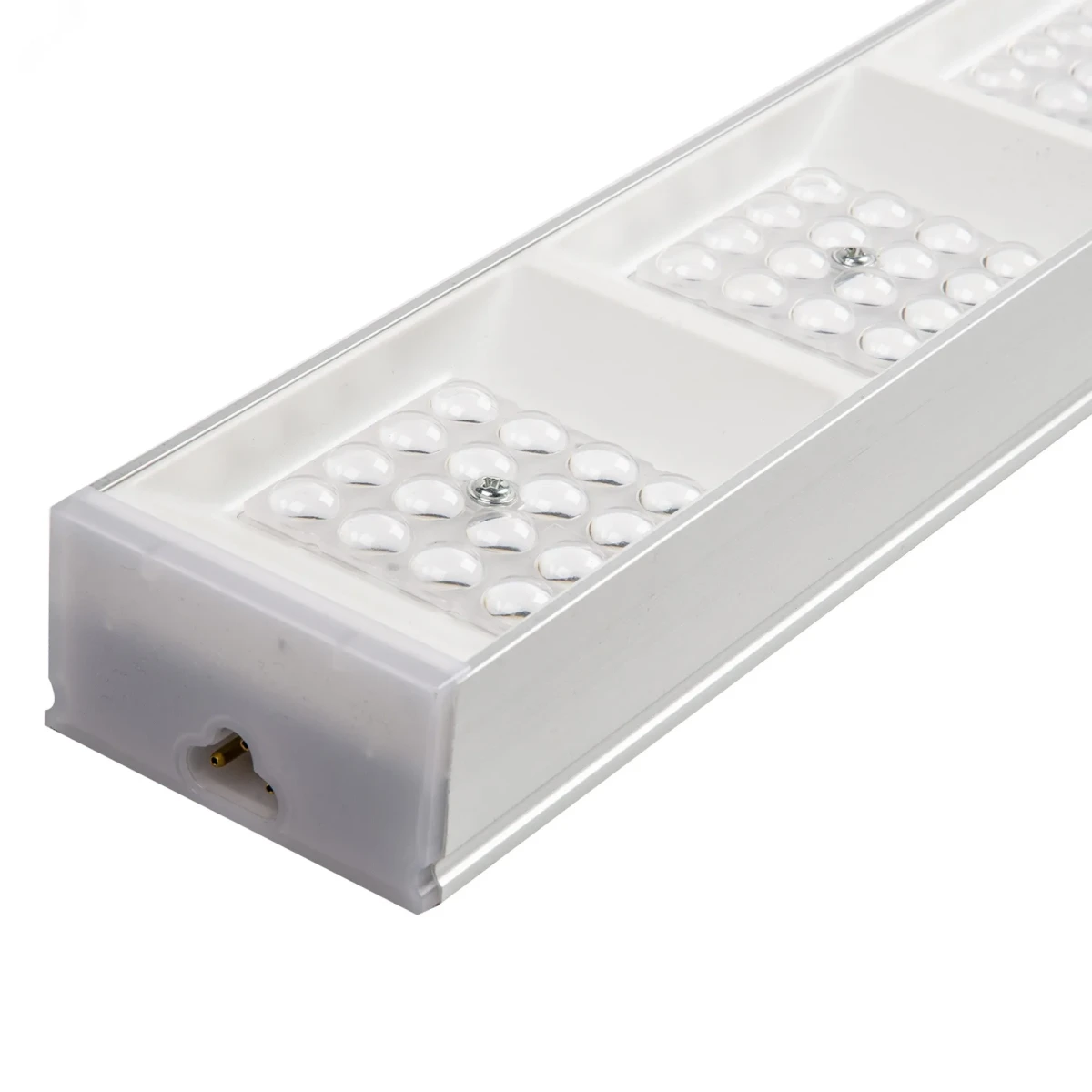 Светильник светодиодный ULO-EL120B-100W/6500K/K SILVER LINKABLE накладной соединяемый Дневной свет (6500K) Корпус серебристый Угол 60 градусов Светильник светодиодный ULO-EL120B-100W/6500K/K SILVER LINKABLE накладной соединяемый Дневной свет (6500K) Корпус серебристый Угол 60 градусов