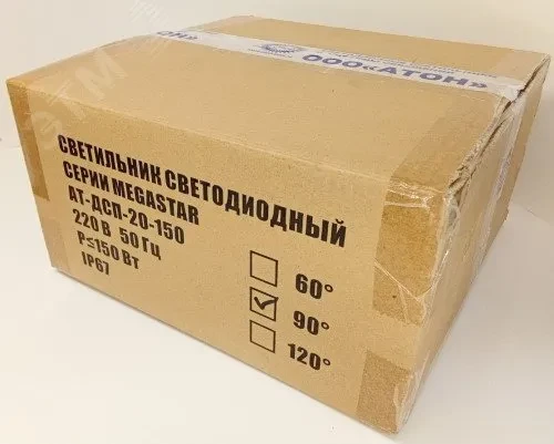Светильник светодиодный ДСП-200Вт IP67 5000К 33400лм 60грд Megastar Светильник светодиодный ДСП-200Вт IP67 5000К 33400лм 60грд Megastar