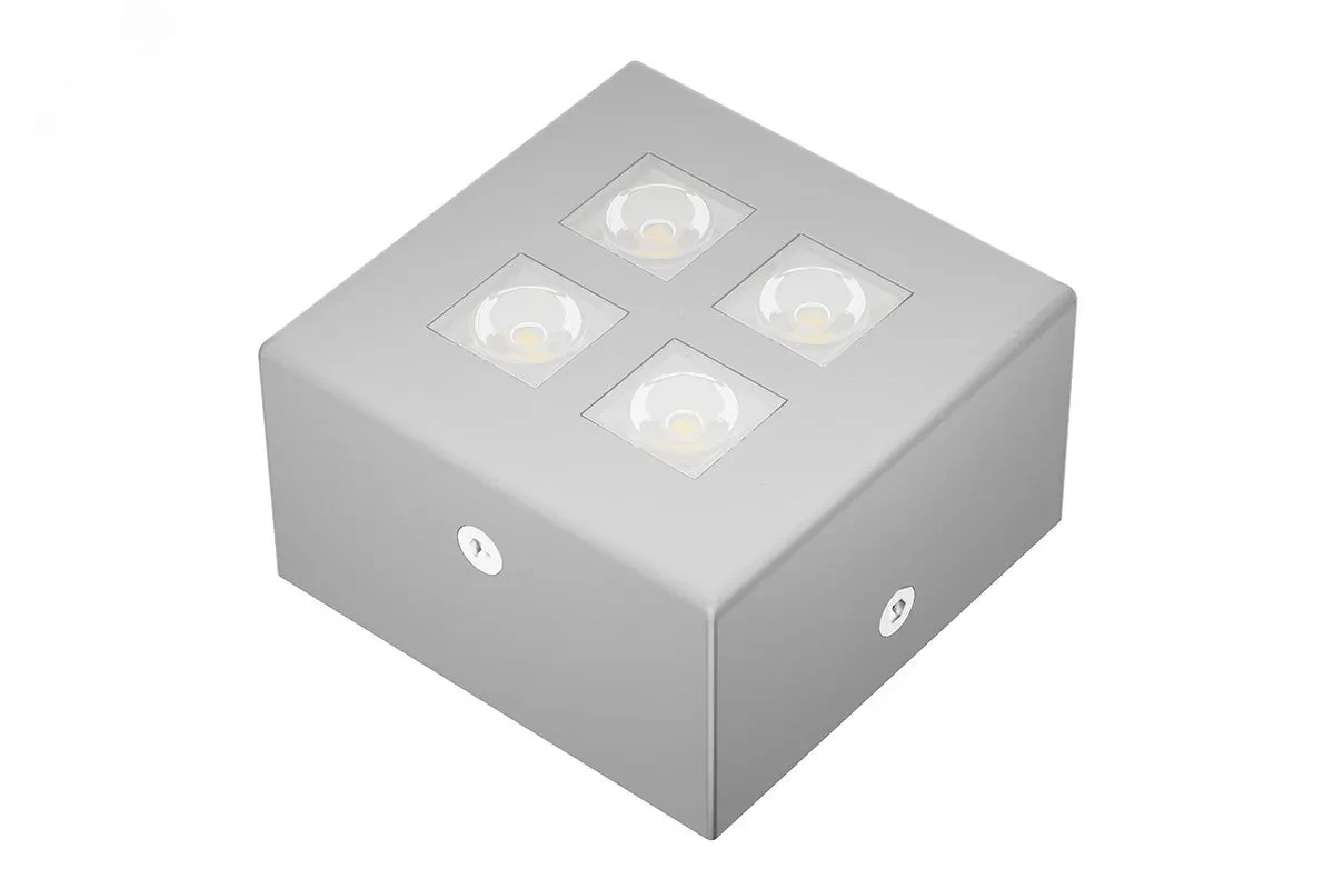 Светильник LED КУБИК ПОИНТ (СБУ) 5Вт 510Лм 3,0К КСС К1 25-30 IP67 накладной Светильник LED КУБИК ПОИНТ (СБУ) 5Вт 510Лм 3,0К КСС К1 25-30 IP67 накладной