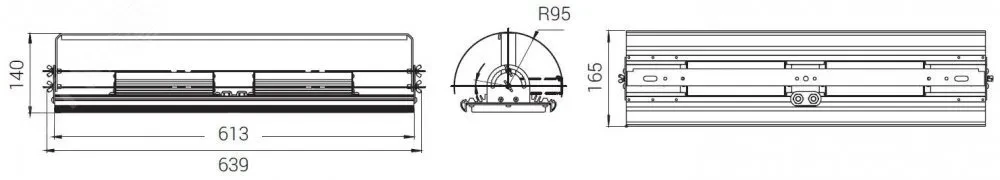 Светильник Светильник Unit PRO 170/27000 К30 4K i лира Светильник Светильник Unit PRO 170/27000 К30 4K i лира