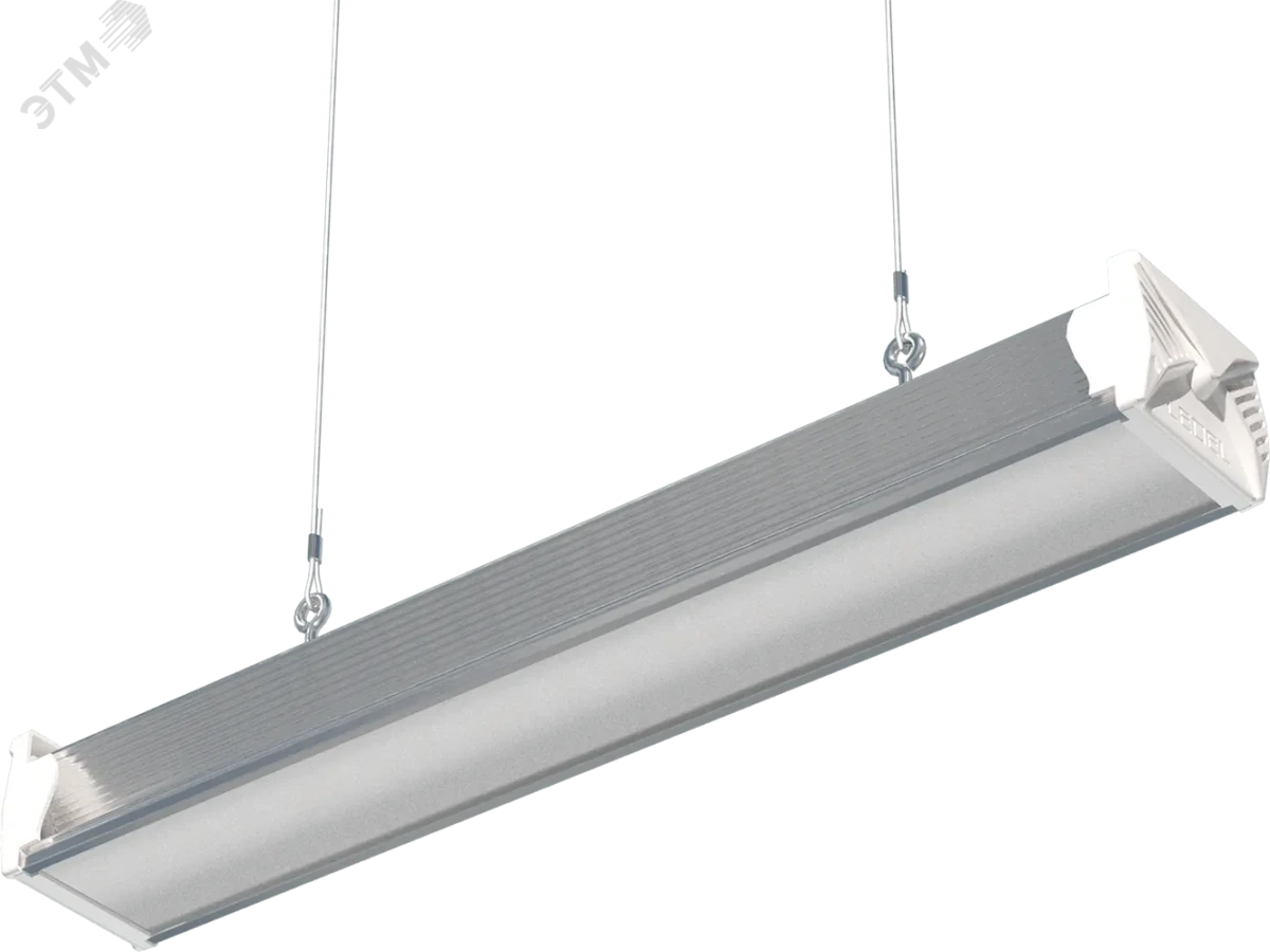 Светильник LED L-industry NEW 24 23Вт Д 5000K микропризм подвесн крепл IP54 облегч корпус Светильник LED L-industry NEW 24 23Вт Д 5000K микропризм подвесн крепл IP54 облегч корпус