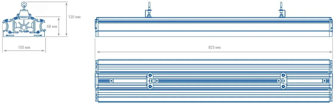 Светильник светодиодный ДСП-170W IP67 20232Лм 5000К КСС D Plus DC24 (НИЗКОВОЛЬТНЫЙ СВЕТИЛЬНИК TL-PROM Plus 24V LV 200 5K D) Светильник светодиодный ДСП-170W IP67 20232Лм 5000К КСС D Plus DC24 (НИЗКОВОЛЬТНЫЙ СВЕТИЛЬНИК TL-PROM Plus 24V LV 200 5K D)