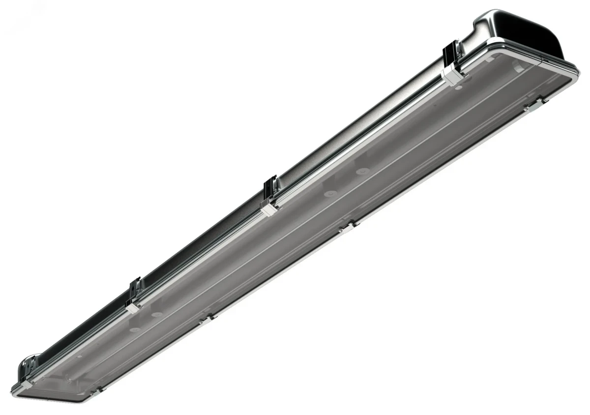 Светильник INOX 2x36 HF ES1 накл.IP65 ЭПРА ав.бл. нерж.сталь Светильник INOX 2x36 HF ES1 накл.IP65 ЭПРА ав.бл. нерж.сталь
