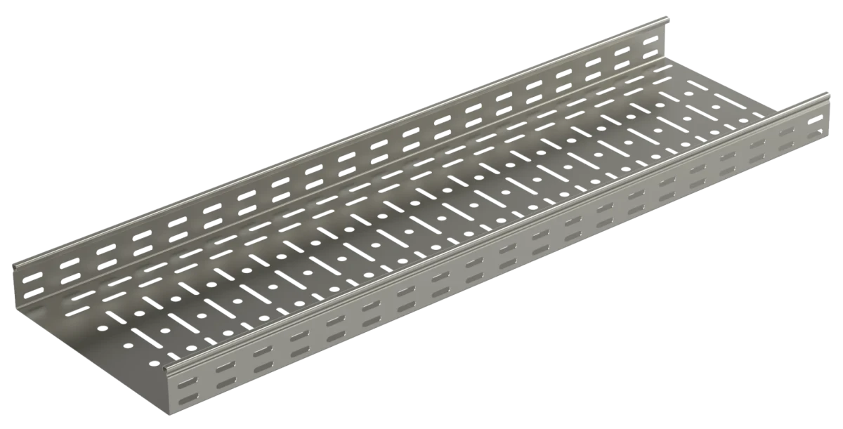 Кабельный лоток, перф., 3 м CT-PS-60-100 L=3000 PG Кабельный лоток, перф., 3 м CT-PS-60-100 L=3000 PG