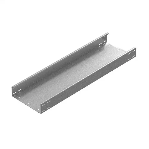 Промышленный лоток кабельный неперфорированный 300х85х3000, толщ. 2,0 мм, Сендзимир цинк Промышленный лоток кабельный неперфорированный 300х85х3000, толщ. 2,0 мм, Сендзимир цинк
