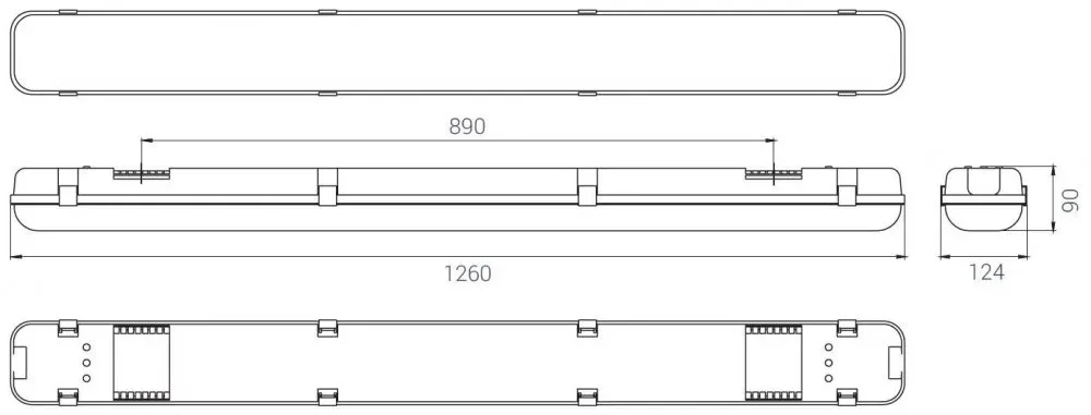 Светильник LPO/LSP SE 30/4300 прозрачный 3K Светильник LPO/LSP SE 30/4300 прозрачный 3K