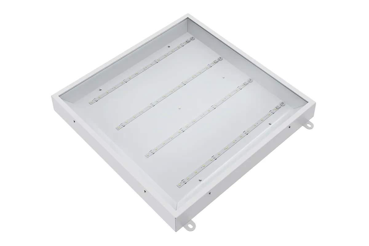 Светильник LED Effect ОФИС ПРОМ 33Вт 3400лм 5000К IP65 КСС Д накладные светильники с темперированым стеклом, БАП 1 час Светильник LED Effect ОФИС ПРОМ 33Вт 3400лм 5000К IP65 КСС Д накладные светильники с темперированым стеклом, БАП 1 час