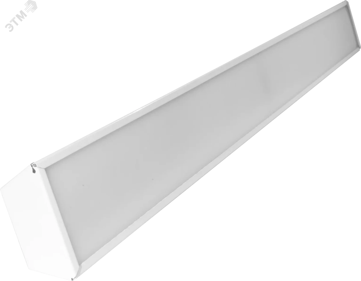 Светильник светодиодный Line LED-01 IP40, расс. Опал. ПК, корп. Сталь, 3600 лм, 36 Вт, 4000К, УХЛ4, 1230х110х50 мм, 2 скобы подвеса в комплекте Светильник светодиодный Line LED-01 IP40, расс. Опал. ПК, корп. Сталь, 3600 лм, 36 Вт, 4000К, УХЛ4, 1230х110х50 мм, 2 скобы подвеса в комплекте