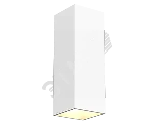 Светильник светодиодный WL-Cube настенный10W 3000K 80х80х230мм угол 60 град. IP54 RAL9010 белый матовый Светильник светодиодный WL-Cube настенный10W 3000K 80х80х230мм угол 60 град. IP54 RAL9010 белый матовый