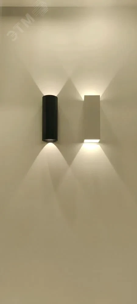 Светильник светодиодный WL-Cube настенный10W 3000K 80х80х230мм угол 60 град. IP54 RAL9010 белый матовый Светильник светодиодный WL-Cube настенный10W 3000K 80х80х230мм угол 60 град. IP54 RAL9010 белый матовый