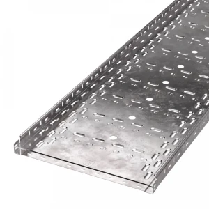 Лоток перфорированный Стандарт INOX (AISI 409) 500х50х3000 (1,0 мм)