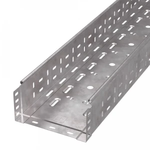 Лоток перфорированный Стандарт INOX (AISI 409) 200х100х3000 (0,8 мм)