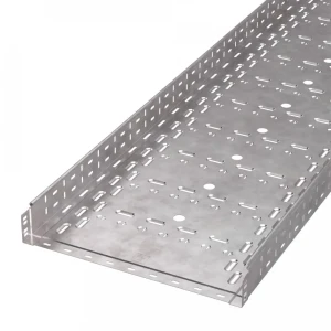 Лоток перфорированный Стандарт INOX (AISI 409) 500х80х3000 (1,0 мм)