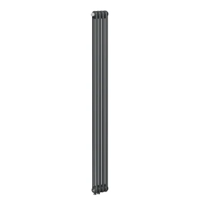 Стальной трубчатый радиатор TUBOG TUB 3220-04-DV1-AN нижнее подключение, цвет AN — Антрацит (матовый) Стальной трубчатый радиатор TUBOG TUB 3220-04-DV1-AN нижнее подключение, цвет AN — Антрацит (матовый)