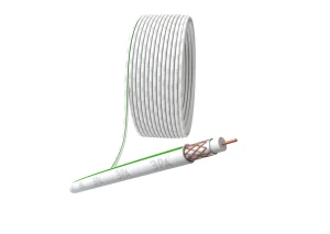 Кабель коаксиальный SAT 703 B 75 Ом Cu/(оплётка Cu 75%) PVC цвет белый 10 м Кабель коаксиальный SAT 703 B 75 Ом Cu/(оплётка Cu 75%) PVC цвет белый 10 м