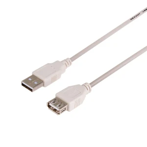 Шнур USB 2.0 (шт. USB А - гн. USB А) 3м, Шнур USB 2.0 (шт. USB А - гн. USB А) 3м,