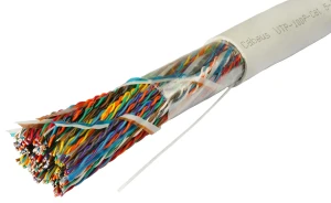 Кабель витая пара UTP-100P-Cat.5-IN UTP (U/UTP), категория 5, 100 пар (24 AWG), одножильный (solid), PVC нг(А)-LS Кабель витая пара UTP-100P-Cat.5-IN UTP (U/UTP), категория 5, 100 пар (24 AWG), одножильный (solid), PVC нг(А)-LS