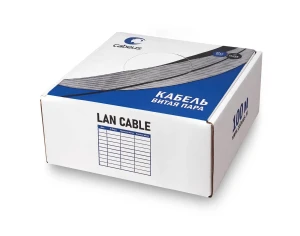 Витая пара экранированная FTP (F/UTP). категория 5e. 4 пары (24 AWG). одножильный. серый Витая пара экранированная FTP (F/UTP). категория 5e. 4 пары (24 AWG). одножильный. серый