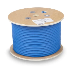 Кабель витая пара SSTP-4P-Cat.8-SOLID-IN-LSZH-BL-100 экранированнаяSSTP (S/FTP), категория 8 (40G, 2000 MHz), 4 пары (23 AWG), LSZH, нг(А)-HF, (100 м) Кабель витая пара SSTP-4P-Cat.8-SOLID-IN-LSZH-BL-100 экранированнаяSSTP (S/FTP), категория 8 (40G, 2000 MHz), 4 пары (23 AWG), LSZH, нг(А)-HF, (100 м)