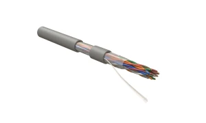 Кабель U/UTP кат5 10пар 24AWG solid LSZH нг(А)-HF UUTP10W-C5-S24-IN-LSZH-GY Кабель U/UTP кат5 10пар 24AWG solid LSZH нг(А)-HF UUTP10W-C5-S24-IN-LSZH-GY