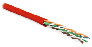 Кабель витая пара UUTP4-C5E-P24-IN-LSZH-RD-305 (305 м) неэкран U/UTP Кабель витая пара UUTP4-C5E-P24-IN-LSZH-RD-305 (305 м) неэкран U/UTP