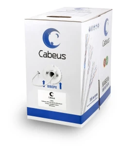Кабель витая пара UTP-2P-Cat.5e-SOLID-GY UTP (U/UTP), категория 5e, 2 пары (24 AWG), одножильный, PVC нг(А)-LS, серый (305 м) Кабель витая пара UTP-2P-Cat.5e-SOLID-GY UTP (U/UTP), категория 5e, 2 пары (24 AWG), одножильный, PVC нг(А)-LS, серый (305 м)