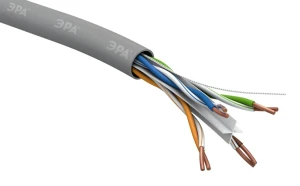 Кабель витая пара U/UTP 4x2x23 AWG Cat 6 CU PVC