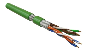 Кабель витая пара экранированная U/FTPкатегория 6 4 пары (26 AWG)многожильный Кабель витая пара экранированная U/FTPкатегория 6 4 пары (26 AWG)многожильный