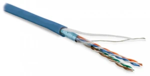 Витая пара. экранированный F/UTP. общий экран фольга. категория 5e. 4 пары 26 AWG. 4х2х0.48 мм многопроволочные жилы. LSZH. нг(А)-HF. внутренний (305 м)-20 град. Цельсия +75 град. Цельсия. синий Витая пара. экранированный F/UTP. общий экран фольга. категория 5e. 4 пары 26 AWG. 4х2х0.48 мм многопроволочные жилы. LSZH. нг(А)-HF. внутренний (305 м)-20 град. Цельсия +75 град. Цельсия. синий