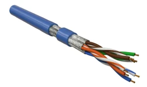 Кабель витая пара экранированная U/FTPкатегория 6 4 пары (26 AWG)многожильный Кабель витая пара экранированная U/FTPкатегория 6 4 пары (26 AWG)многожильный