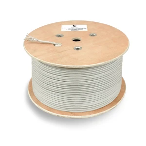 Кабель витая пара STP-4P-Cat.6a-SOLID-IN-PVC экранированная STP (U/FTP), категория 6a (10GBE), 4 пары, (23 AWG), одножильный (solid), каждая пара в экране (фольга) (305 м), PVC нг(А)-LS Кабель витая пара STP-4P-Cat.6a-SOLID-IN-PVC экранированная STP (U/FTP), категория 6a (10GBE), 4 пары, (23 AWG), одножильный (solid), каждая пара в экране (фольга) (305 м), PVC нг(А)-LS