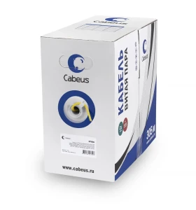 Кабель витая пара UTP-4P-Cat.5e-SOLID-LSZH-YL UTP (U/UTP), категория 5e, 4 пары (24 AWG), одножильный, желтый, LSZH, нг(А)-HF, (305 м), системная гарантия 25 лет. Кабель витая пара UTP-4P-Cat.5e-SOLID-LSZH-YL UTP (U/UTP), категория 5e, 4 пары (24 AWG), одножильный, желтый, LSZH, нг(А)-HF, (305 м), системная гарантия 25 лет.