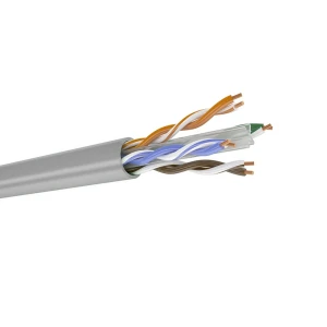 Патч-кабель категории 6, 4 пары U/UTP, 23AWG, PVC (нг(А)-LS),серый, катушка 305 м DATAREX Патч-кабель категории 6, 4 пары U/UTP, 23AWG, PVC (нг(А)-LS),серый, катушка 305 м DATAREX