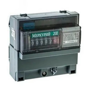 Счетчик электроэнергии Меркурий однофазный однотарифный, 10(80), кл.точ. 1.0, D, ЭМОУ, имп. выход Счетчик электроэнергии Меркурий однофазный однотарифный, 10(80), кл.точ. 1.0, D, ЭМОУ, имп. выход