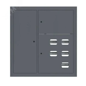 Щит этажный 5 кв. слаботочка слева RAL7024 (1000х950х150) EKF PROxima