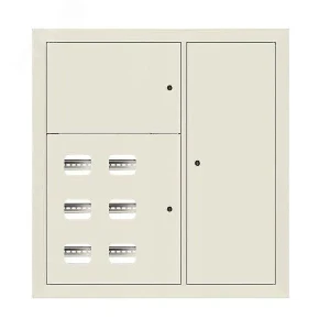 Щит этажный 6 кв. RAL9002 (1000х950х160) PROxima