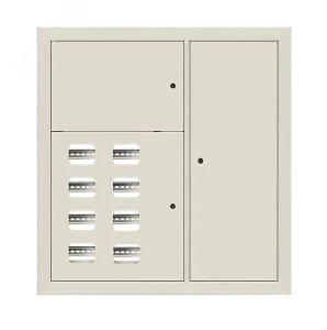 Щит этажный 8 кв. RAL9002 (1000х950х160) PROxima