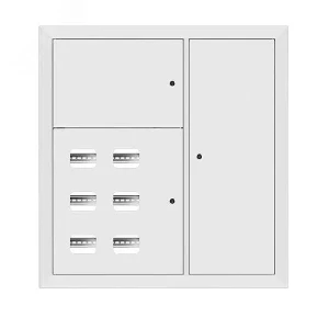 Щит этажный 6 кв. RAL9003 (1000х950х160) Basic