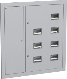 Корпус металлический ЩЭ-7-Э 36 IP31 (слабот. отсек слева) LIGHT Корпус металлический ЩЭ-7-Э 36 IP31 (слабот. отсек слева) LIGHT