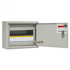 Щит распределительный навесной ЩРн-12 с замком с шинами IP31 220х300х120 Щит распределительный навесной ЩРн-12 с замком с шинами IP31 220х300х120