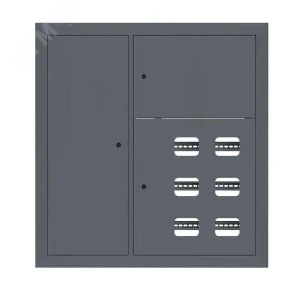Щит этажный 6 кв. слаботочка слева RAL7024 (1000х950х150) EKF PROxima