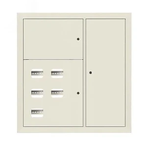 Щит этажный 5 кв. RAL9002 (1000х950х160) PROxima
