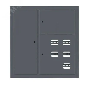 Щит этажный 5 кв. слаботочка слева RAL7016 (1000х950х150) EKF PROxima