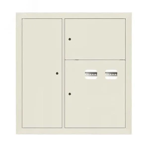 Щит этажный 2 кв. слаботочка слева RAL9002 (1000х950х150) EKF PROxima