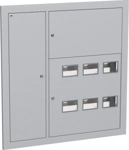 Корпус металлический ЩЭ-6-Э 36 IP31 (слабот. отсек слева) LIGHT